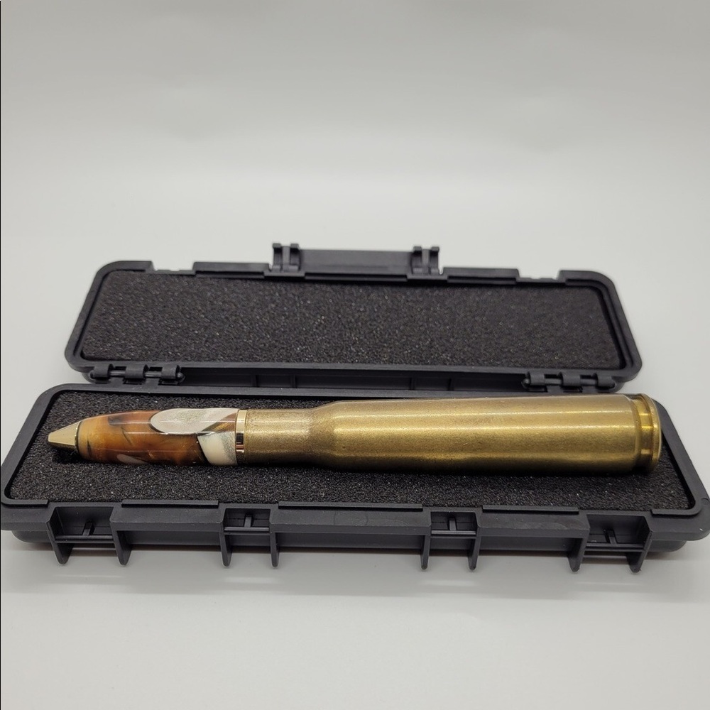 Handcrafted in Maine .50 Caliper Bullet Pen